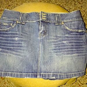 Victoria Secret Mini Skirt, London Jean